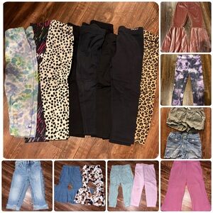 Girls 2t pants lot